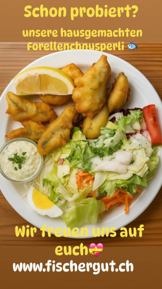 Hecht selbst geangelt in Kräuterkruste mit Beilagen - nur am 20.5.22 - bitte vorbestellen.