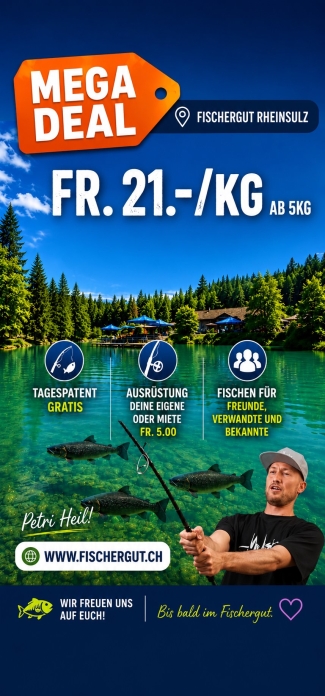 Hecht selbst geangelt in Kräuterkruste mit Beilagen - nur am 20.5.22 - bitte vorbestellen.