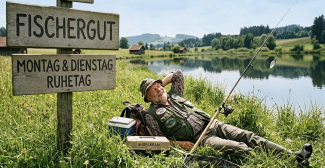 Hecht selbst geangelt in Kräuterkruste mit Beilagen - nur am 20.5.22 - bitte vorbestellen.