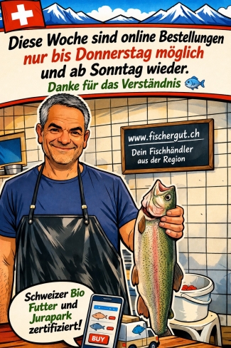 Hecht selbst geangelt in Kräuterkruste mit Beilagen - nur am 20.5.22 - bitte vorbestellen.