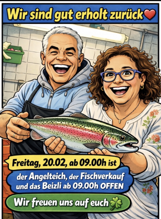 Hecht selbst geangelt in Kräuterkruste mit Beilagen - nur am 20.5.22 - bitte vorbestellen.